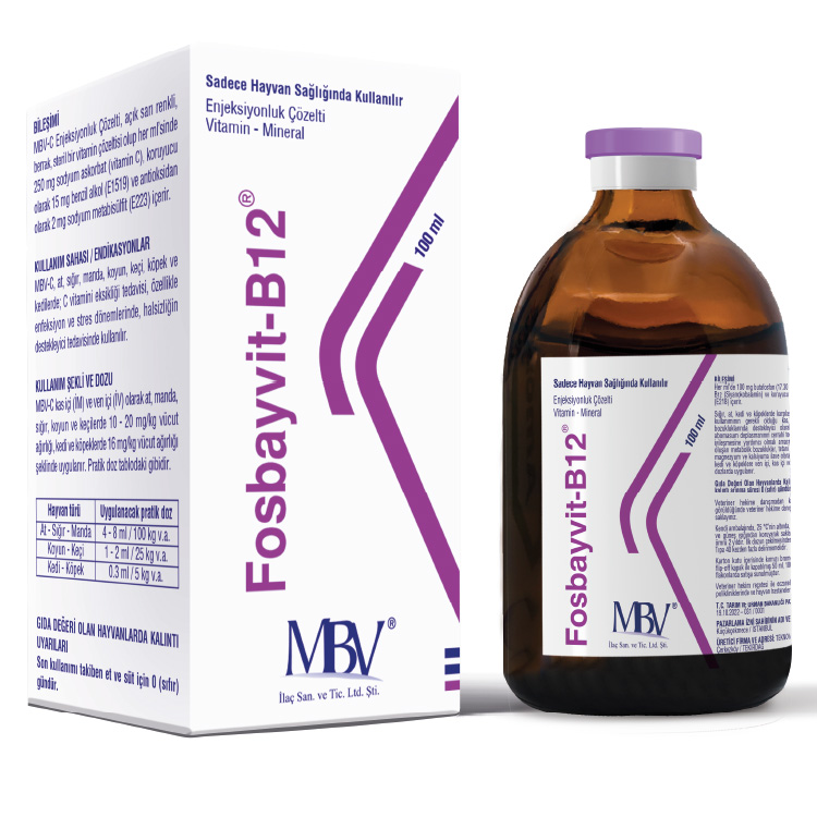 Fosbayvit-B12 Enjeksiyonluk Çözelti
